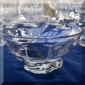 G04. Pair of Steuben glass bowls. 